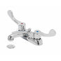 Gerber Plumbing - Commercial 2H Centerset Lavatory Faucet w/ Wrist Blade Handles & Metal Pop-Up Drain 0.5gpm Chrome - Chrome
