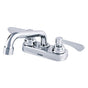 Gerber Plumbing - Commercial Two Lever Handle Laundry Tub Faucet Chrome - Chrome