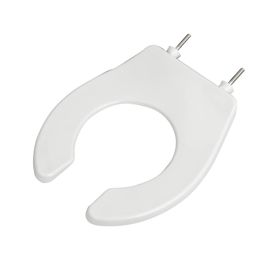Gerber Plumbing - Round Front Commercial Toilet Seat for PeeWee GHE20601 White - White