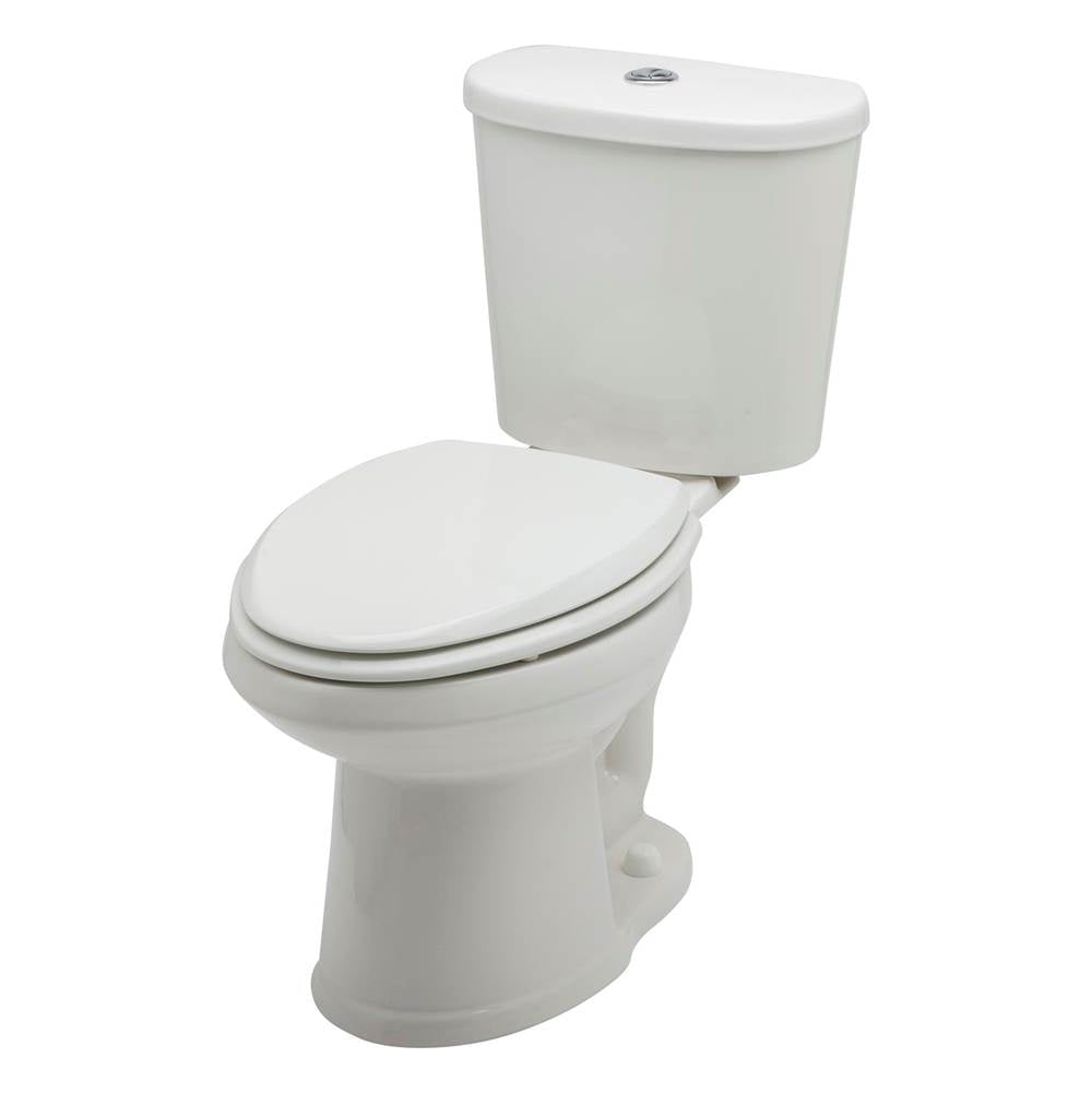 Gerber Plumbing - Maxwell SE Dual Flush 1.1/1.6gpf EL 12'' RI Combo: GSE21162 Bowl w/ GDF28190 Tank White - White