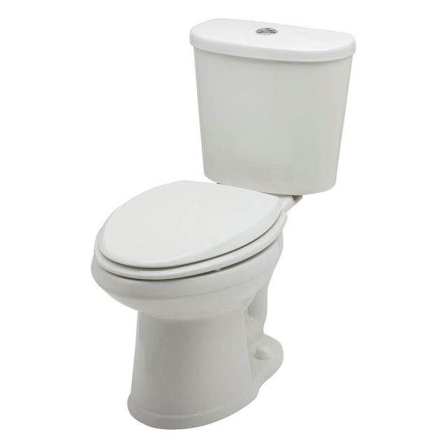 Gerber Plumbing - Maxwell SE Dual Flush 1.1/1.6gpf EL 12'' RI Combo: GSE21162 Bowl w/ GDF28190 Tank White - White