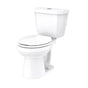 Gerber Plumbing - Viper 0.9/1.1gpf Dual Flush RF 12'' RI Combo: GWS21551 Bowl w/ GDF28528 Tank White - White