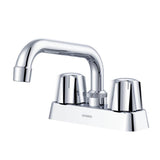 Gerber Plumbing - Maxwell 2H Laundry Faucet - Washerless - Metal Handles - Chrome