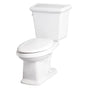Gerber Plumbing - Logan Square 1.28gpf EL 12'' RI Combo: GHE21532 Bowl w/ GHE28530 Tank White - White
