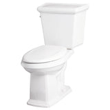 Gerber Plumbing - Logan Square 1.28gpf ADA EL 12'' RI Combo: GHE21538 Bowl w/ GHE28530 Tank White - White