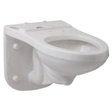 Ultra Flush 1.28gpf Wall Hung Back Outlet Elongated Bowl White