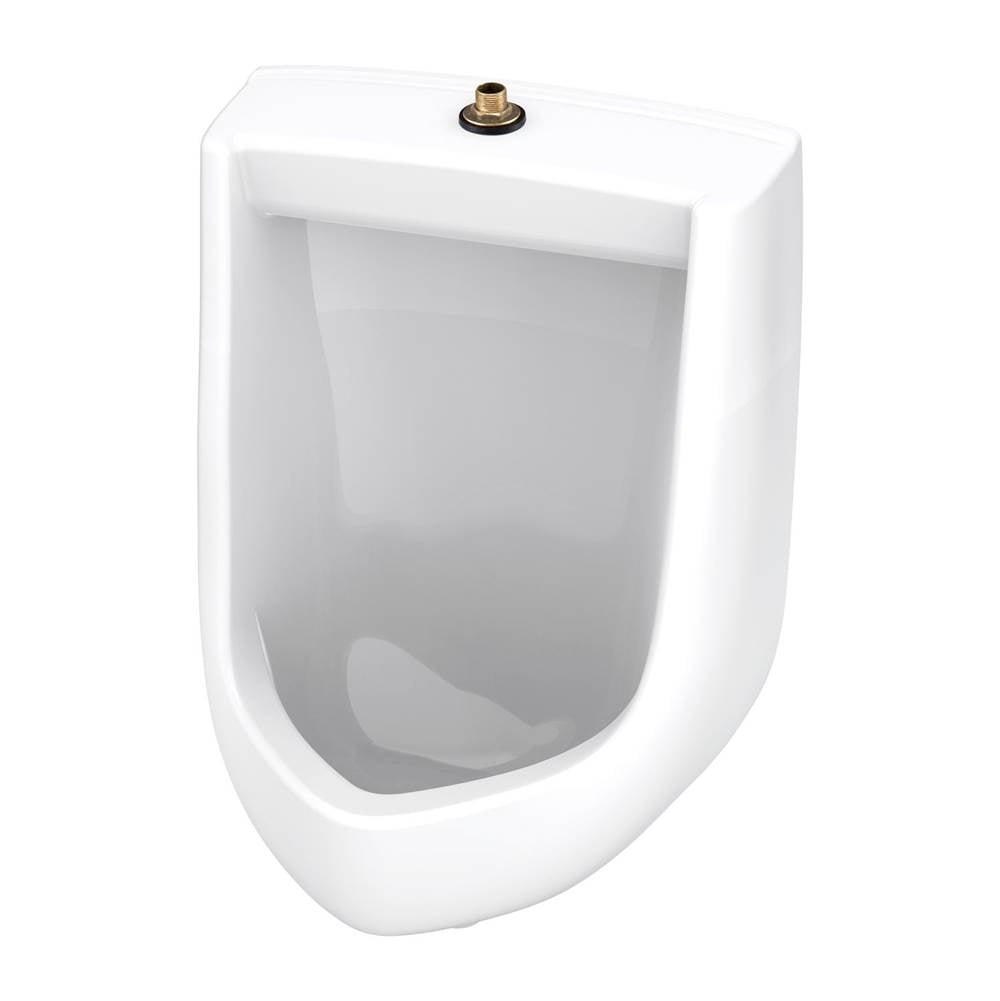 Gerber Plumbing - Hamilton 0.125/0.5/1.0gpf Urinal Washout Top Spud Half Stall White - White