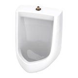 Gerber Plumbing - Hamilton 0.125/0.5/1.0gpf Urinal Washout Top Spud Half Stall White - White