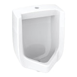 Monitor 0.125/0.5/1.0gpf Urinal Washout Top Spud Half Stall White