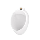 Gerber Plumbing - Lafayette Contemporary 0.125/0.5/1.0gpf Urinal Washout Top Spud White - White