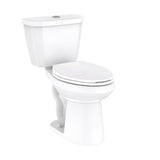 Viper 0.8gpf ADA EL 12'' RI Combo: GWS21528 Bowl w/ GLF28528 Tank White