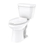 Gerber Plumbing - Viper 0.8gpf ADA EL 12'' RI Combo: GWS21528 Bowl w/ GLF28580 With Lever Tank White - White