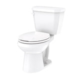 Gerber Plumbing - Viper 0.8gpf RF 12'' RI Combo: GWS21551 Bowl w/ GLF28580 With Lever Tank White - White