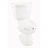 Maxwell 1.6gpf EL 12'' RI Combo: GMX21962 Bowl w/ GMX28990 Tank White