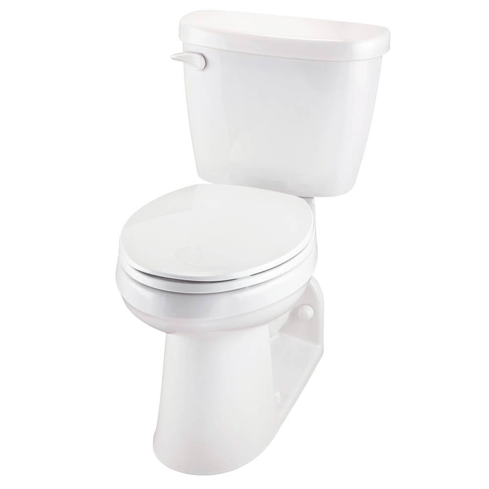 Gerber Plumbing - Maxwell 1.6gpf ADA Compact EL Back Outlet 12'' RI Combo: G0021975 Bowl w/ GMX28995 Tank - White