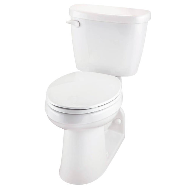 Gerber Plumbing - Maxwell 1.6gpf ADA Compact EL Back Outlet 12'' RI Combo: G0021975 Bowl w/ GMX28995 Tank - White