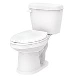 Gerber Plumbing - Maxwell SE 1.6gpf EL 10'' RI Combo: GSE21162 Bowl w/ G0028175 Tank White - White