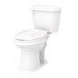Gerber Plumbing - Maxwell SE 1.6gpf ADA EL 10'' RI Combo: GSE21128 Bowl w/ G0028175 Tank White - White
