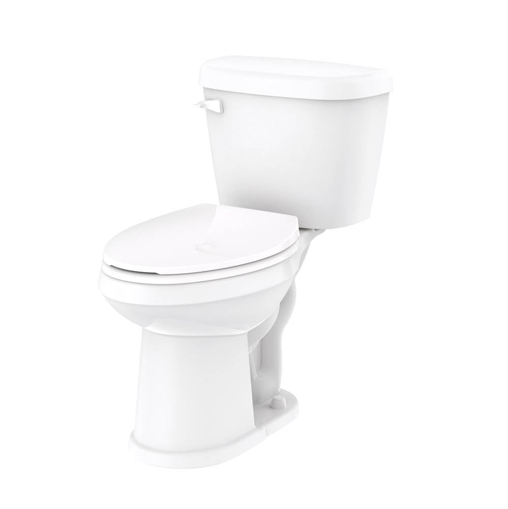 Gerber Plumbing - Maxwell SE 1.6gpf ADA EL 12'' RI Combo: GSE21128 Bowl w/ G0028170 Tank White - White