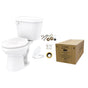Gerber Plumbing - Maxwell 1.28gpf Elongated Toilet-In Box (Tank And Bowl) White - White