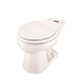 Gerber Plumbing - Ultra Flush 1.0/1.28/1.6gpf Round Front Bowl White - White