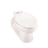 Ultra Flush 1.0/1.28/1.6gpf Elongated Bowl Back Outlet White