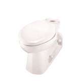 Gerber Plumbing - Ultra Flush 1.0/1.28/1.6gpf ADA Elongated Bowl Back Outlet White - White