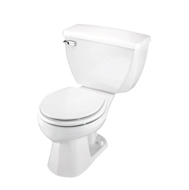Gerber Plumbing - Ultra Flush 1.0gpf RF 10'' RI Combo: GUF21342 Bowl w/ GUF28385 Tank White - White