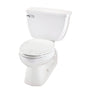 Gerber Plumbing - Ultra Flush 1.0gpf Floor Mount Back Outlet EL 12'' RI Combo: GUF21374 Bowl w/ GUF28380 Tank White - White