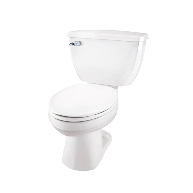 Gerber Plumbing - Ultra Flush 1.0gpf EL 10'' RI Combo: GUF21372 Bowl w/ GUF28385 Tank White - White