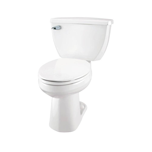 Gerber Plumbing - Ultra Flush 1.0gpf ADA EL 10'' RI Combo: GUF21377 Bowl w/ GUF28385 Tank White - White