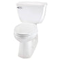 Gerber Plumbing - Ultra Flush 1.0gpf Floor Mount Back Outlet ADA EL 12'' RI Combo: GUF21375 Bowl w/ GUF28380 Tank White - White