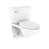 Ultra Flush 1.0gpf Wall Hung EL Combo: GHE21370 Bowl w/ GUF28370 Tank White