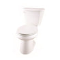 Gerber Plumbing - Viper 1.6gpf EL 12'' RI Combo: GVP2156225 Bowl w/ GVP2859025 Tank Bone - Bone