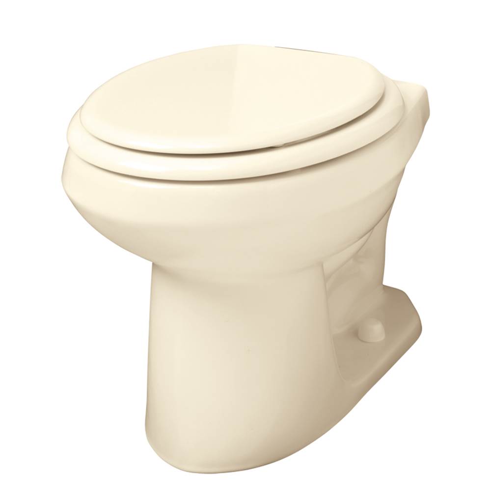 Gerber Plumbing - Viper 1.28/1.6gpf Round Front Bowl Bone - Bone
