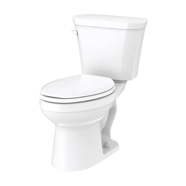 Gerber Plumbing - Viper 1.6gpf 12'' RI EL Combo: GVP31562 Bowl w/ GVP38590 Tank White - White