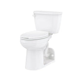 Gerber Plumbing - Viper 1.0gpf Floor Mount Back Outlet ADA Compact EL 12'' RI Combo: GWS21575 Bowl w/ GWS28575 Tank White - White
