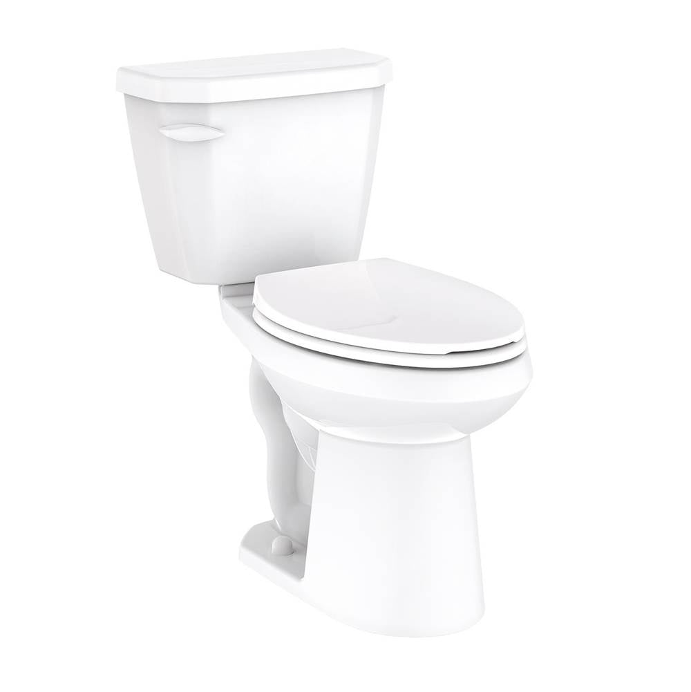 Viper 1.0gpf ADA EL 12'' RI Combo: GWS21528 Bowl w/ GWS28528 Tank White