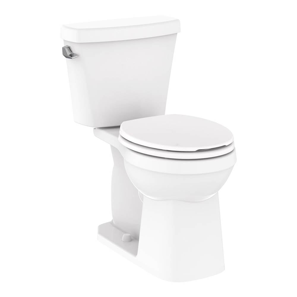 Elite 1.28gpf Simple CT ADA RF 10'' RI Combo: GAB21852 Bowl w/ GAH28895 Tank White
