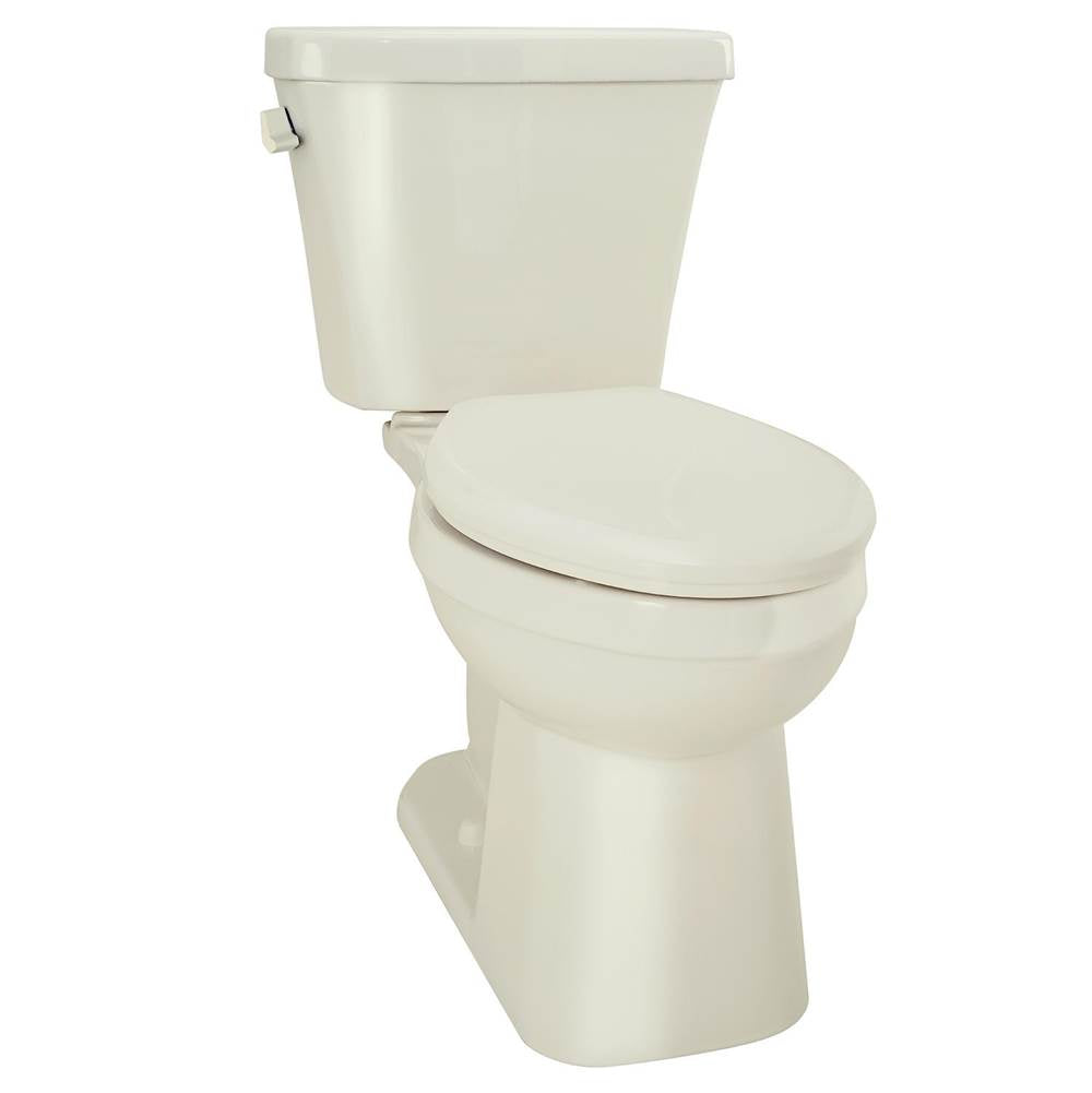 Elite 1.28gpf Simple CT ADA EL 12'' RI Combo: GAB21828 Bowl w/ GAH28890 White