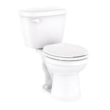 Maxwell 1.28gpf RF 10'' RI Combo: GMX21952 Bowl w/ G0028995 Tank White
