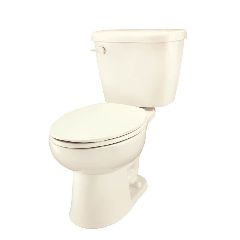 Gerber Plumbing - Maxwell 1.28gpf EL 12'' RI Combo: GMX2196209 Bowl w/ G002899009 Tank Biscuit - Biscuit