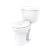 Gerber Plumbing - Maxwell 1.28gpf ADA EL 12'' RI Combo: GMX21928 Bowl w/ G0028990 Tank White - White