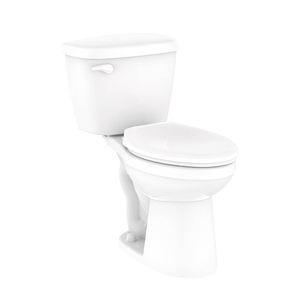 Maxwell 1.28gpf ADA EL 10'' Combo: GMX21928 Bowl w/ G0028995 Tank White