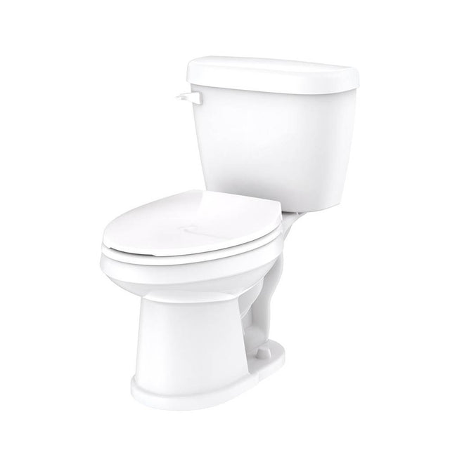 Gerber Plumbing - Maxwell SE 1.28gpf EL 10'' RI Combo: GSE21162 Bowl w/ GWS28175 Tank White - White