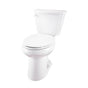 Gerber Plumbing - Viper 1.28gpf ADA EL 12'' RI Combo: GVP21528 Bowl w/ GWS28590 Tank White - White