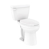 Viper 1.0gpf ADA Compact EL 12'' RI Combo: GWS21872 Bowl w/ GWS28570 Tank White