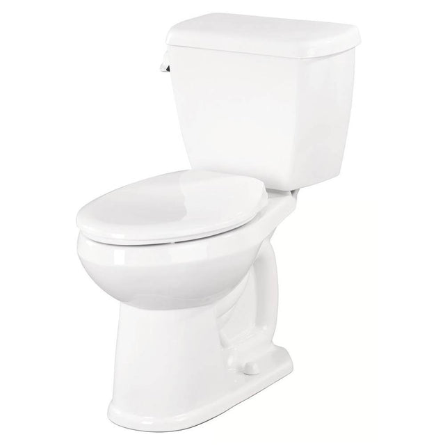 Gerber Plumbing - Avalanche 1.28gpf EL ADA 12'' RI Combo: GAV21828 Bowl w/ GWS28890 Tank White - White