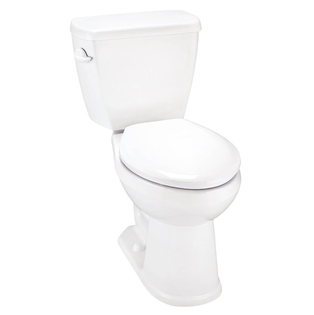 Avalanche 1.28gpf EL ADA 12'' RI Combo: GAV21828 Bowl w/ GWS28890 Tank White