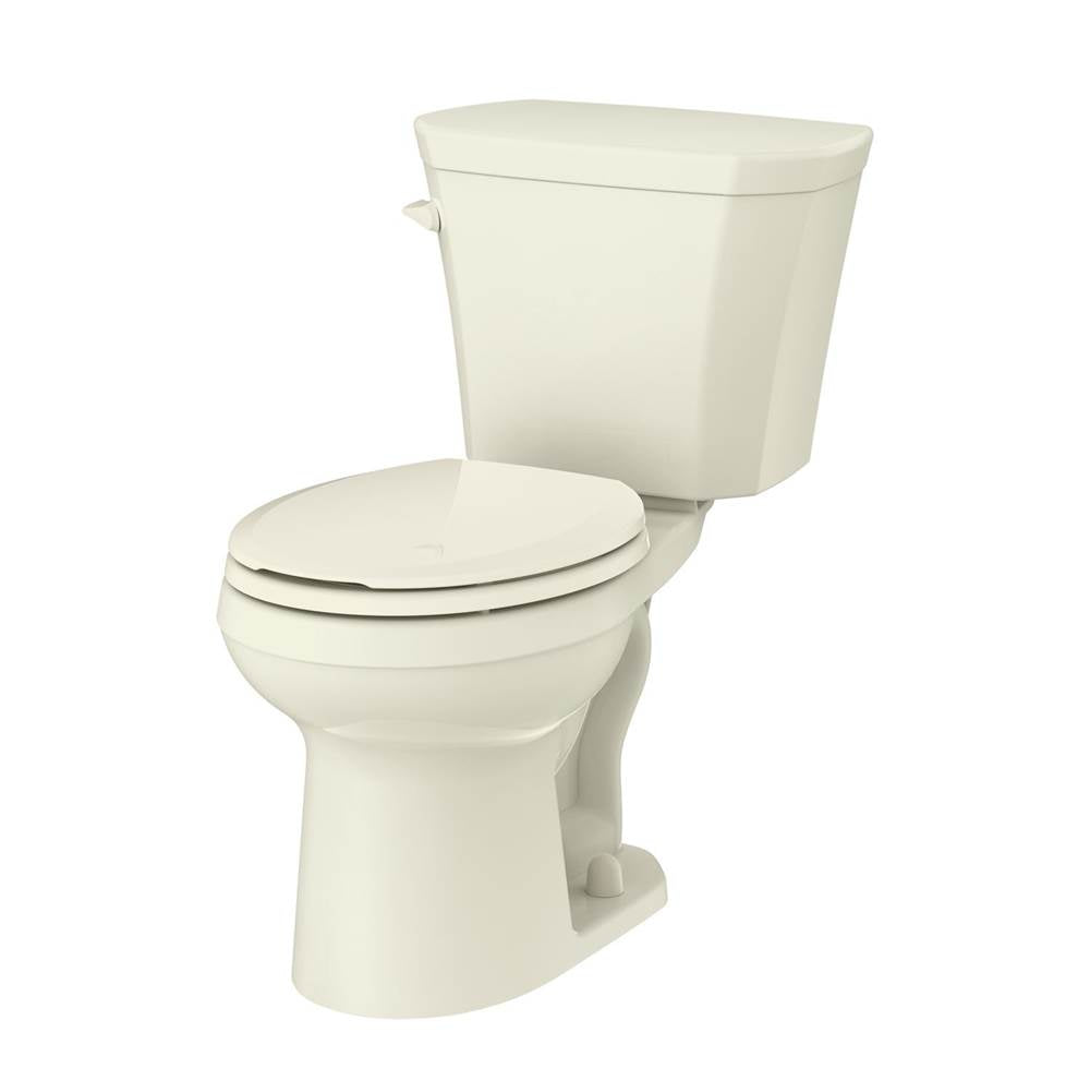 Gerber Plumbing - Viper 1.28gpf 14'' RI RF Combo: GVP3155209 Bowl w/ GWS3859409 Tank Biscuit - Biscuit